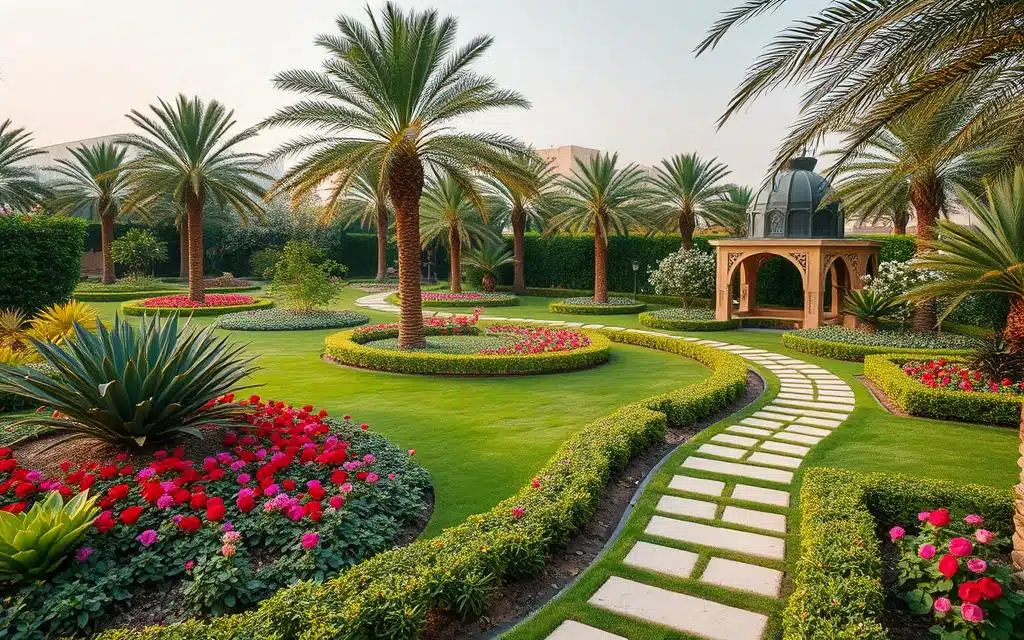 تنسيق حدائق المروة جدة