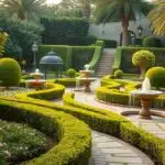 تنسيق حدائق جدة مع إضاءة خارجية تضيف لمسة فخمة