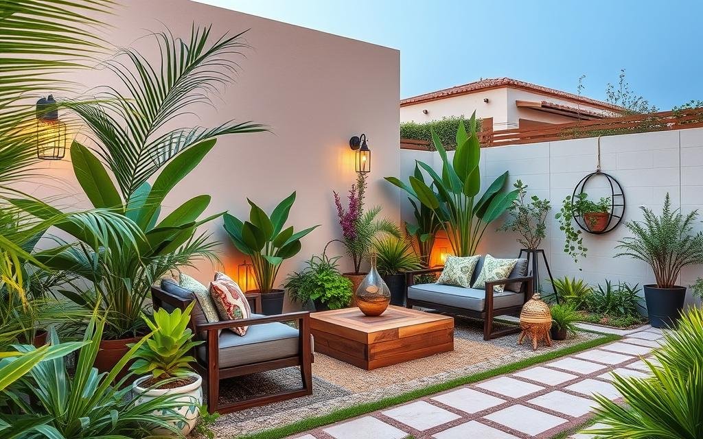 تصميم حدائق منزلية جدة