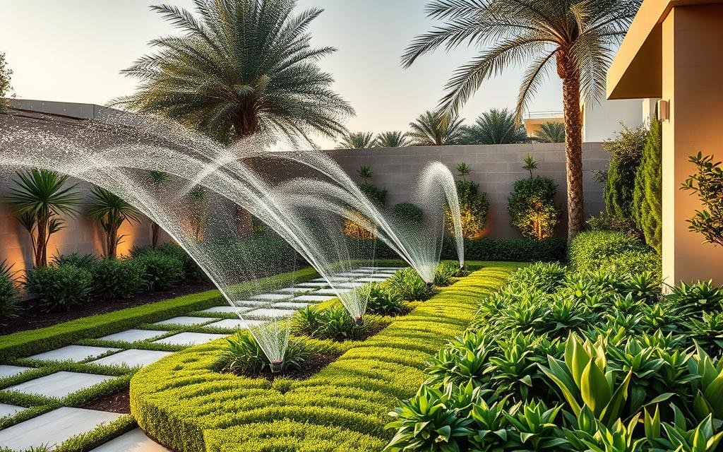 أنظمة الري الحديثة للحدائق في جدة