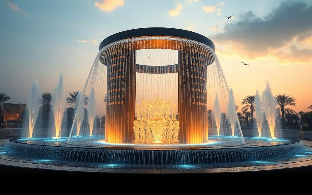 تصميم شلالات ونوافير جدة