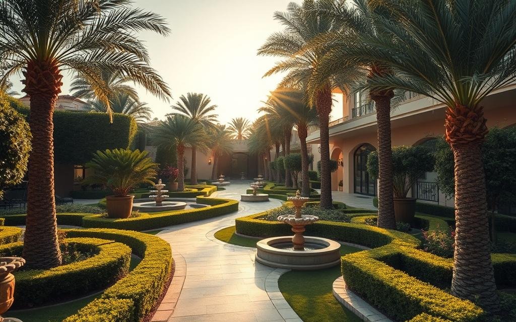 تصميم حدائق فلل بجدة